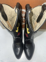 New Children’s Black Bronco Cowboy Boots.  8.5 8 1/2 D 24-10
