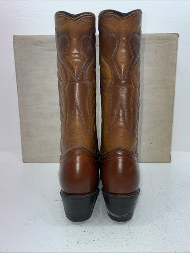 New Women’s Brown Texas Brand Cowboy Boots. 4422 8.5 8 1/2 M. 16-121