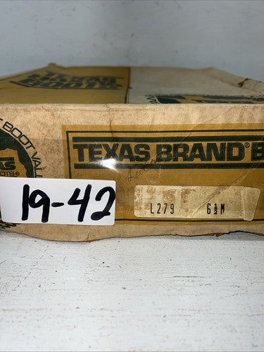 New Women’s Texas Brand Brown Cowboy Boots. L279 6.5 6 1/2 M. 19-42