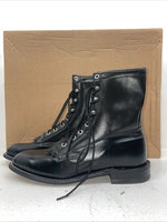 New Women’s Black Lace Up Texas Brand Cowboy Boots. 4440 9 M. 15-104
