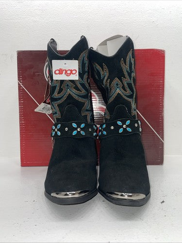 New Women’s Black Dingo Cowboy Boots. D I 640 9 M. 15-89