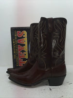 New Men’s Brown Texas Brand Cowboy Boots. 6411 11.5 11 1/2 D. 9-14