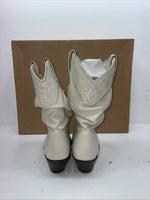New Women’s Cream Capezio Cowboy Boots. L 467 8.5 8 1/2 M. 15-82