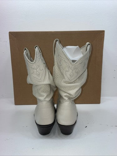 New Women’s Cream Capezio Cowboy Boots. L 467 8.5 8 1/2 M. 15-82