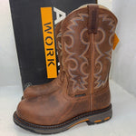 NEW womens Ariat WorkHog Composite Toe Brown Boot, Style 10018576. 10.5B, 16-125
