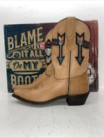 New Women’s Brown Laredo Cowboy Boots. 3122 8.5 8 1/2 M. 15-11