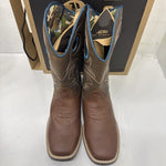 NEW WESTERN BOOT DYLAN DBL BARREL Brand - BROWN, Kids Size 4.  #1-3.
