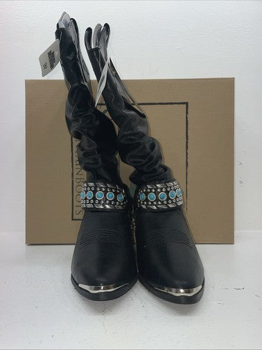 New Women’s Black Smoky Mountain Cowboy Boots. 6301 9 M. 15-95