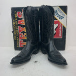 New Women’s Black Texas Brand Cowboy Boots. 4240 9.5 9 1/2 M. 17-127