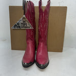 New Women’s Dark Pink Texas Brand Cowboy Boots. 4639 5.5 5 1/2 M. 20-37