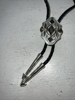 New Women’s Montana Silversmiths Black Silver Gold Bolo Tie. BT190 A-56