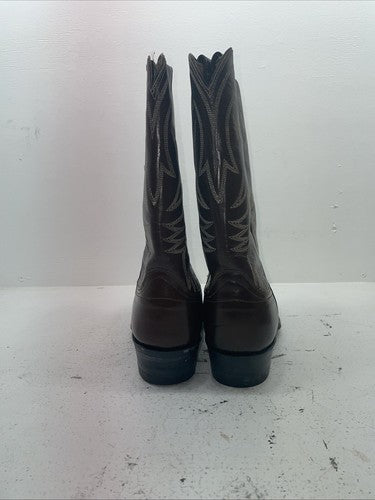 New Men’s Brown Cowbotown Cowboy Boots. J 235 12 D. 10-17