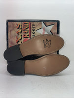 New Women’s Brown Lace Up Texas Brand Cowboy Boots. 4471 8.5 8 1/2 M. 16-96