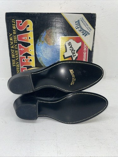 New Women’s Black Texas Brand Cowboy Boots. 4240 8 M. 16-61