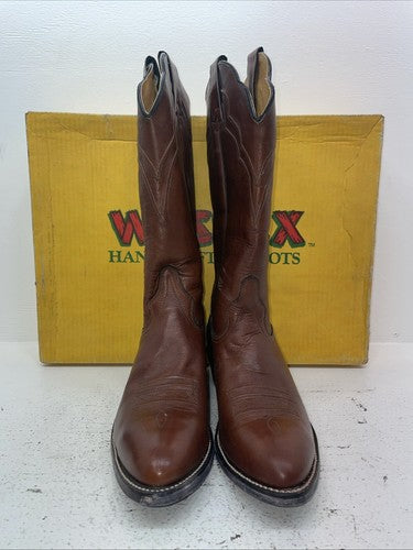 New Men’s Brown Westex Cowboy Boots. 601 11.5 11 1/2 D. 9-37