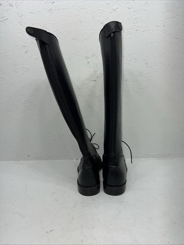New Women’s Black Comfort Ride English Riding Boots. 23 4785 8.5 8 1/2 W. 12-30