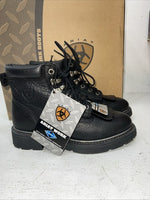 New Women’s Ariat Black Lace Up Cowboy Boots. 31401 7 B. 18-62 
