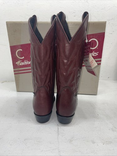 New Woman’s Red Capezio Cowboy Boots. L 553 7 M. 18-33