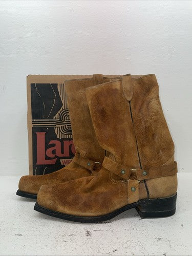 New Men’s Brown Laredo Cowboy Boots. M 36 12 D. 9-7