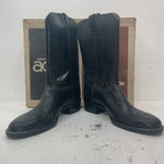 New Men’s Black Acme Cowboy Boots. 1307 12 D. 10-16