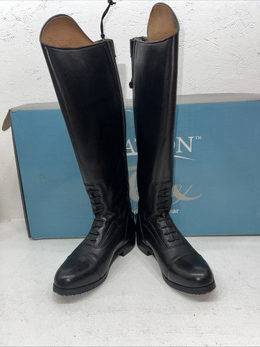 New Women’s Black Ovation English Riding Boots. 468543 9 W. 12-76