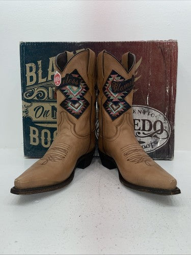 New Women’s Brown Laredo Cowboy Boots. 3122 8.5 8 1/2 M. 15-11