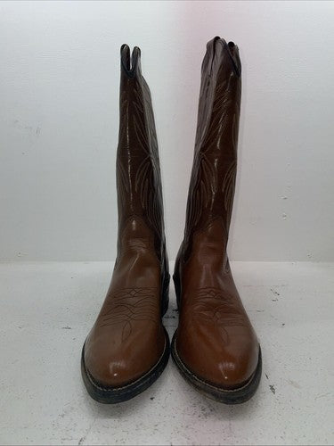 New Men’s Brown Texas Brand Cowboy Boots. 50 12 D. 10-28