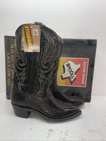 New Men’s Brown Texas Brand Cowboy Boots. 7901 11 D. 9-92