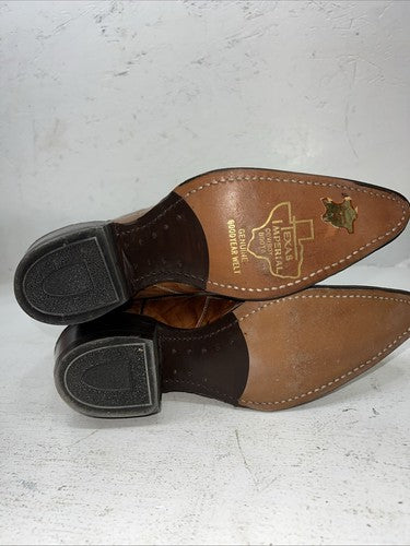 New Women’s Brown Texas Brand Cowboy Boots. M 81 6.5 6 1/2 B. 18-63
