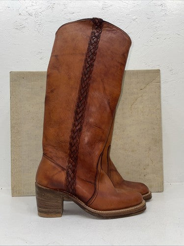 New Women’s Brown Miss Capezio Cowboy Boots. L 333 5 M. 16-71