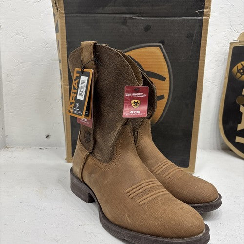 New Men’s 7d Western Boots Leather 17-2 