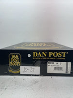 New Men’s Brown Dan Post Cowboy Boots. 2111 14 D. 10-27