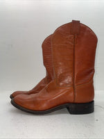 New Women’s Orange Laramie Cowboy Boots. 290 9 B. 15-78