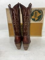 New Women’s Brown Texas Brand Cowboy Boots. 4933 6 M. 20-123