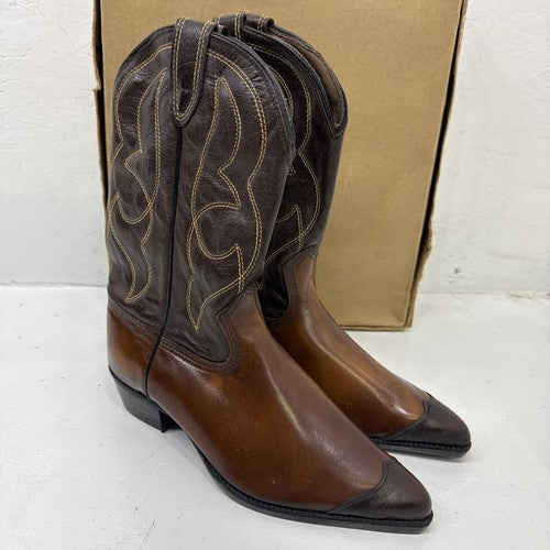 NEW Acme Western Brown Cowboy Boots Size 5.5D Boot. 1-15