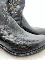 New Women’s Black Texas Brand Cowboy Boots. 72 6.5 6 1/2 C. 18-109