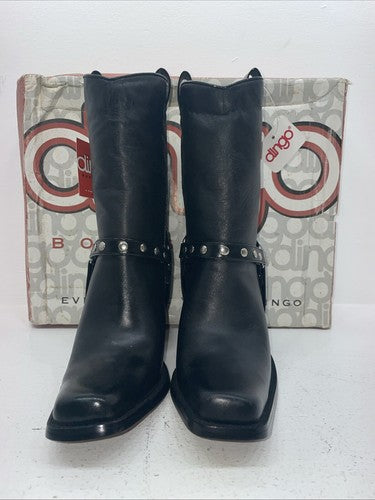 New Women’s Black Dingo Cowboy Boots. D I 02270 8.5 8 1/2 M. 16-115