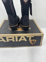 NEW Womens Black with color stitching Ariat Westernbaby Boot Boots Sz 6.5B. 19-3