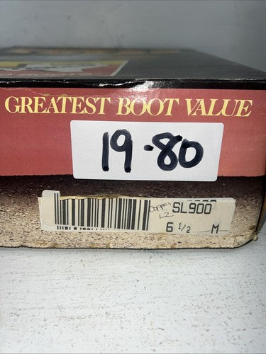 New Women’s Black Texas Brand Cowboy Boots. L 900 6.5 6 1/2 M. 19-80