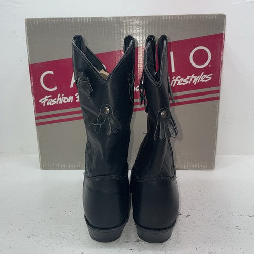 New Women’s Black Capezio Cowboy Boots. L 840 10 M. 17-126