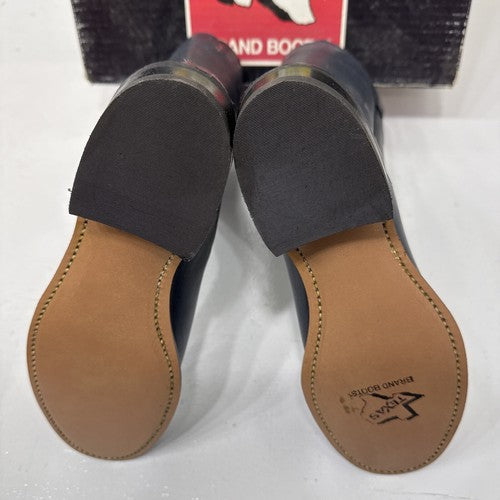 NEW navy Blue Western Boot Texas Brand. Size 4.5D. #1-6