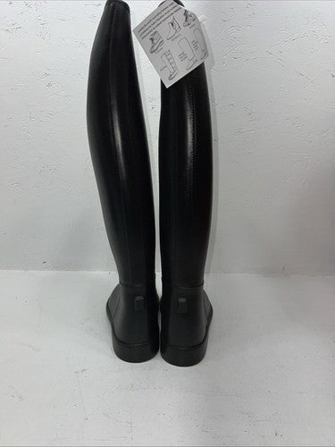 New Women’s Black DAFNA English Riding Boots. 8 W. 12-38