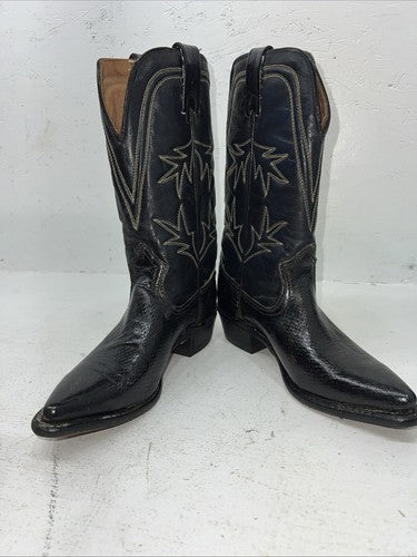 New Women’s Black Texas Brand Cowboy Boots. 72 6.5 6 1/2 C. 18-109