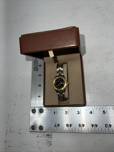 New Women’s Montana Silversmiths Gold Silver Watch. MT670 D-23