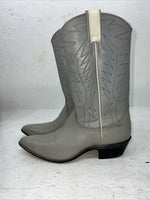 New Women’s Grey Nocona Cowboy Boots. L 88 7.5 7 1/2 A. 17-89