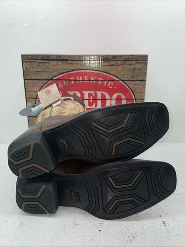 New Men’s Brown Laredo Cowboy Boots. 68321 11.5 11 1/2 E W. 9-8