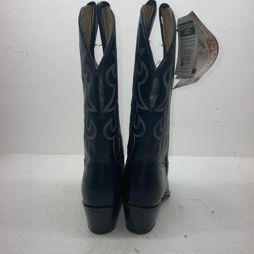 New Women’s Black Texas Brand Cowboy Boots. 4970 10 M. 17-131