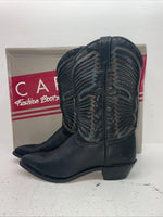 New Women’s Black Capezio Cowboy Boots. L 280 9 M. 15-74
