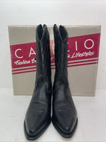 New Women’s Black Capezio Cowboy Boots. L 550 8 M. 16-51