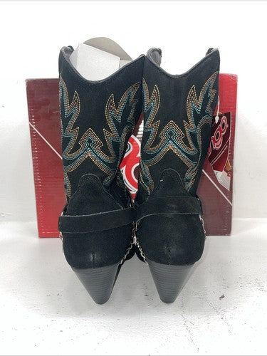New Women’s Black Dingo Cowboy Boots. D I 640 9 M. 15-89